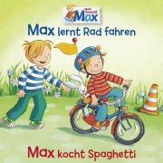 Cover-Bild zum Titel '12: Max lernt Rad fahren / Max kocht Spaghetti' von 'Ludger Billerbeck, Christian Tielmann, Ludger Billerbeck, Axel Mackenrott'