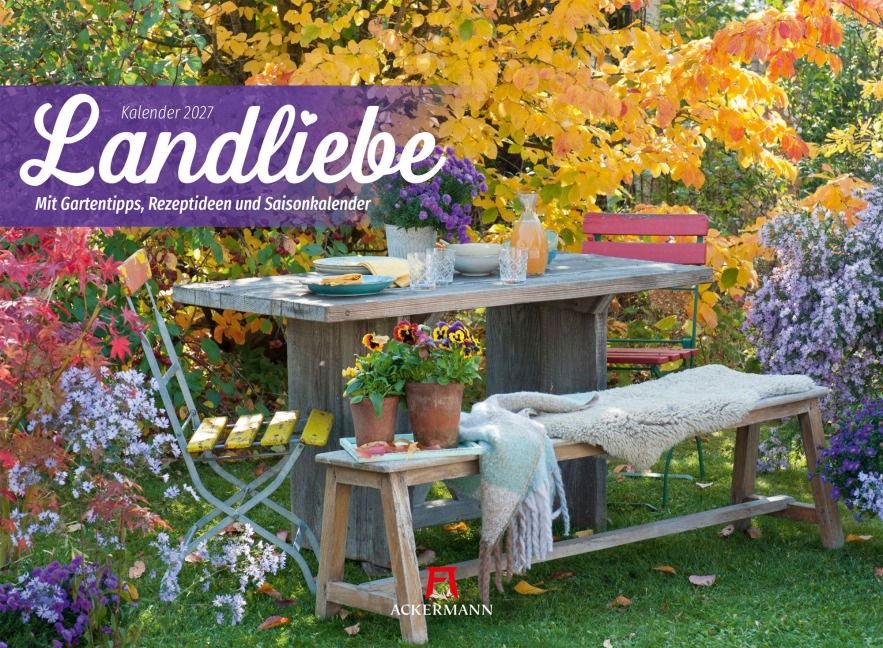 Landliebe Garten-Kalender 2027 - Ackermann Kunstverlag GmbH