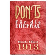 Cover-Bild zum Titel 'Don'ts für die Ehefrau' von 'Blanche Ebbutt'