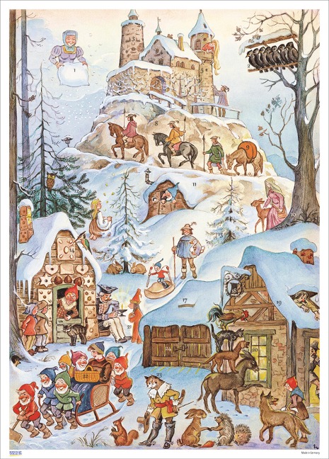 Adventskalender "Märchenburg" - 