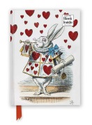 Cover-Bild zum Titel 'Alice's Adventures in Wonderland: White Rabbit (Foiled Blank Journal)' von ''