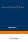 Cover-Bild zum Titel 'Wissenschaftliche Veröffentlichungen aus dem Siemens-Konzern' von 'Rolf Hellmut Abeldorff, Ludwig Fischer, Adolf Franke, Wilhelm Gaarz, Hans Gerdien'