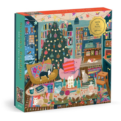 Season's Readings 500 Piece Foil Puzzle - Victoria Ball