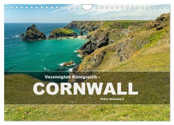 Cover-Bild zum Titel 'Vereinigtes Königreich - Cornwall (Wandkalender 2026 DIN A4 quer), CALVENDO Monatskalender' von 'Peter Schickert'