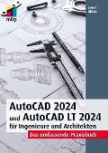 Cover-Bild zum Titel 'AutoCAD 2024 und AutoCAD LT 2024 für Ingenieure und Architekten' von 'Detlef Ridder'