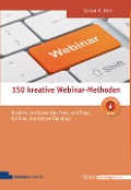 Cover-Bild zum Titel '150 kreative Webinar-Methoden' von 'Zamyat M. Klein'