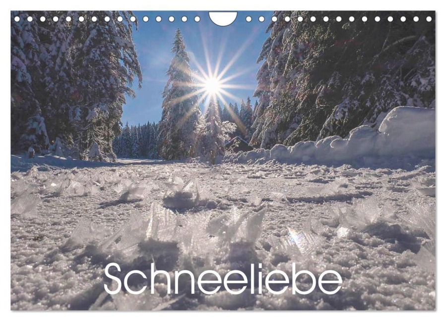 Schneeliebe (Wandkalender 2026 DIN A4 quer), CALVENDO Monatskalender - Petra Saf Photography