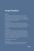 Cover-Bild zum Titel 'Hegel-Studien / Hegel-Studien Band 25 (1990)' von ''