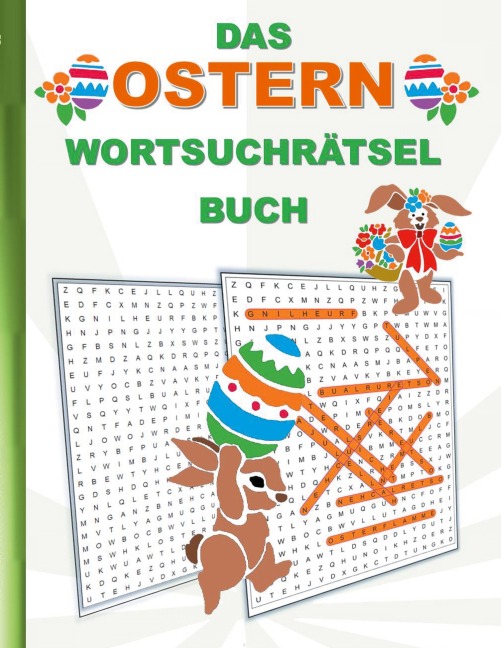 DAS OSTERN WORTSUCHRÄTSEL BUCH - Brian Gagg