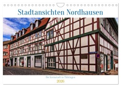 Cover-Bild zum Titel 'Stadtansichten Nordhausen (Wandkalender 2026 DIN A4 quer), CALVENDO Monatskalender' von 'Dt-Fotografie Detlef Thiemann'