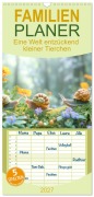 Cover-Bild zum Titel 'Familienplaner 2027 - Eine Welt entzückend kleiner Tierchen mit 5 Spalten (Wandkalender, 21 x 45 cm) CALVENDO' von 'Liselotte Brunner-Klaus'