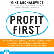 Cover-Bild zum Titel 'Profit first' von 'Mike Michalowicz'