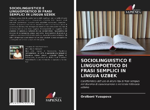SOCIOLINGUISTICO E LINGUOPOETICO DI FRASI SEMPLICI IN LINGUA UZBEK - Orziboni Yusupova
