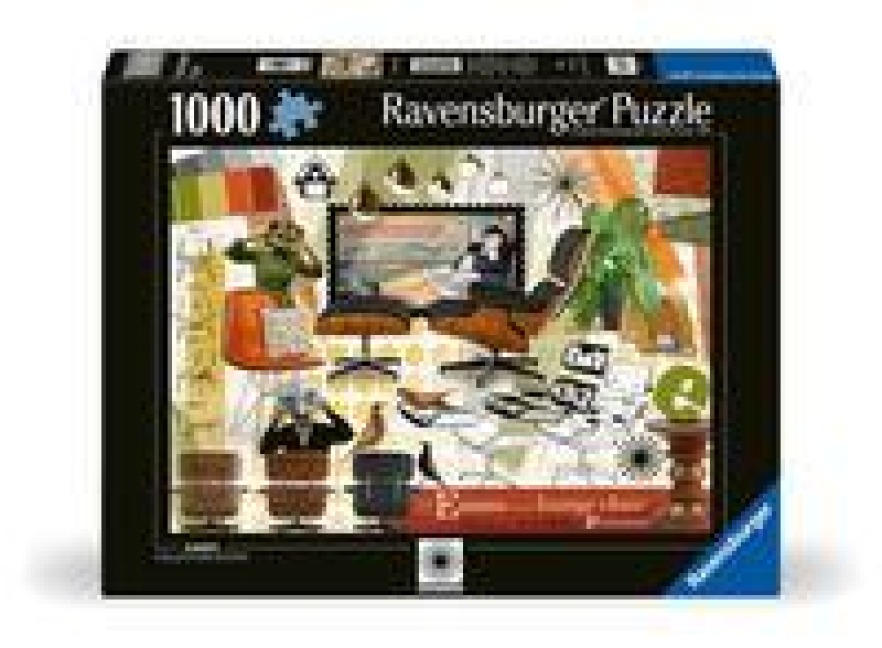 Erwachsenenpuzzle 1000 Teile - Eames Design Klassiker - 