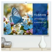 Cover-Bild zum Titel 'Filigrane Leichtigkeit - Schmetterlinge (hochwertiger Premium Wandkalender 2026 DIN A2 quer), Kunstdruck in Hochglanz' von 'Susan Michel'