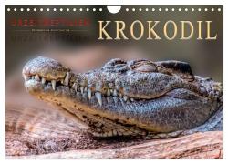 Cover-Bild zum Titel 'Urzeitreptilien - Krokodil (Wandkalender 2026 DIN A4 quer), CALVENDO Monatskalender' von 'Peter Roder'