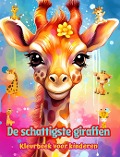 De schattigste giraffen - Kleurboek voor kinderen - Creatieve scènes van charmante en grappige giraffen - Colorful Fun Editions