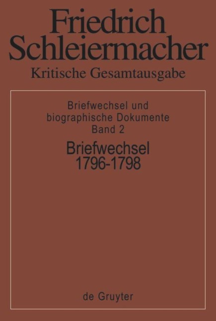 Briefwechsel 1796-1798 - 