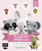 Cover-Bild zum Titel 'Tierisch süße Häkelfreunde 2' von 'Amigurumipatterns. Net'