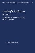 Lessing's Aesthetica in Nuce - Victor Anthony Rudowski