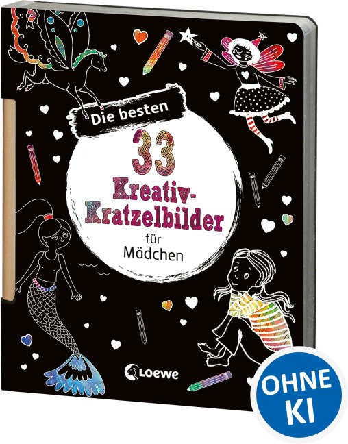 Die besten 33 Kreativ-Kratzelbilder für Mädchen - 