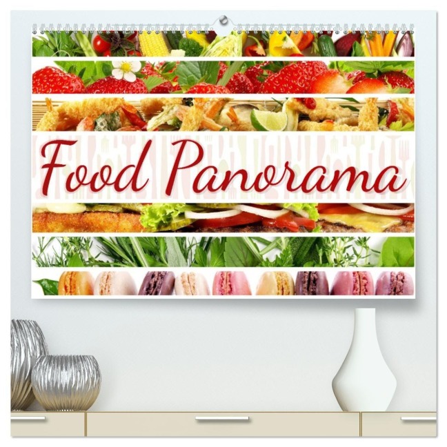 Food Panorama - Küchenkalender 2026 (hochwertiger Premium Wandkalender 2026 DIN A2 quer), Kunstdruck in Hochglanz - Georg Hergenhan