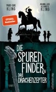 Cover-Bild zum Titel 'Die Spurenfinder und das Drachenzepter' von 'Marc-Uwe Kling, Luise Kling, Johanna Kling, Elisabeth Kling'