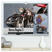 Cover-Bild zum Titel 'Horex Regina 3 mit Steib Seitenwagen S 501 (hochwertiger Premium Wandkalender 2026 DIN A2 quer), Kunstdruck in Hochglanz' von 'Ingo Laue'