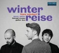 Cover-Bild zum Titel 'Schubert: Winterreise' von 'Jonas Tomasi-Musso Guitar Duo/Müller'