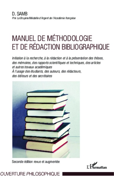 Manuel de méthodologie et de rédaction bibliographique - Djibril Samb