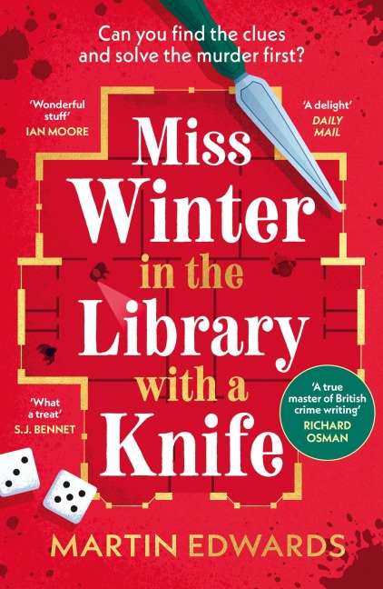 Miss Winter in the Library with a Knife - Martin Edwards