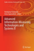 Cover-Bild zum Titel 'Advanced Information-Measuring Technologies and Systems II' von ''