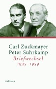Cover-Bild zum Titel 'Briefwechsel 1935-1959' von 'Peter Suhrkamp, Carl Zuckmayer'