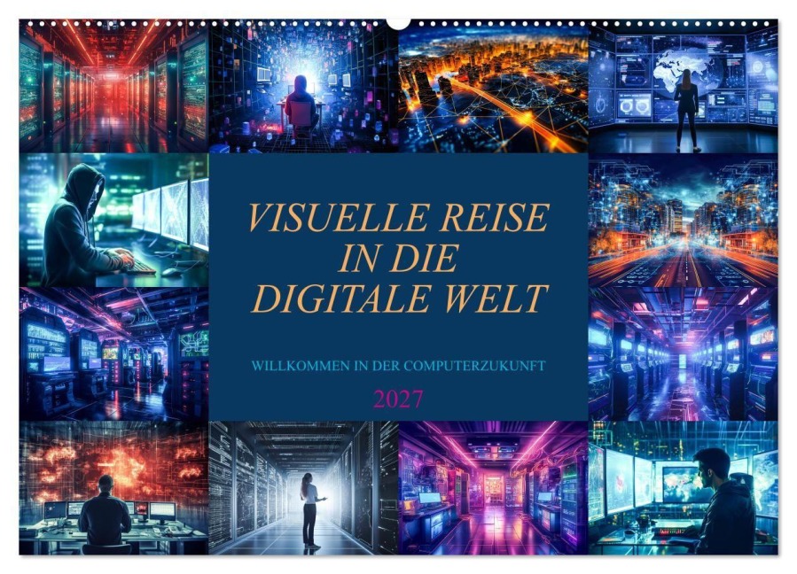 Visuelle Reise in die digitale Welt (Wandkalender 2027 DIN A2 quer), CALVENDO Monatskalender - Dirk Meutzner