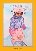 Cover-Bild zum Titel 'Marie lernt Skifahren' von 'Susan Rose'