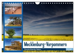Cover-Bild zum Titel 'Mecklenburg-Vorpommern (Wandkalender 2026 DIN A4 quer), CALVENDO Monatskalender' von 'Thomas Deter'