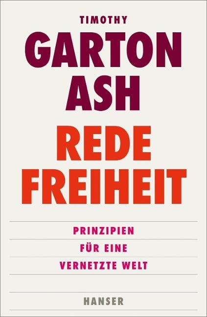 Redefreiheit - Timothy Garton Ash