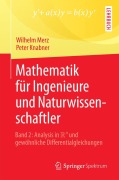 Cover-Bild zum Titel 'Mathematik für Ingenieure und Naturwissenschaftler' von 'Peter Knabner, Wilhelm Merz'