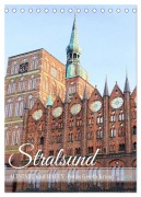 Cover-Bild zum Titel 'Stralsund - Altstadt und Hafen (Tischkalender 2026 DIN A5 hoch), CALVENDO Monatskalender' von 'Gisela Kruse'