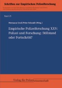 Cover-Bild zum Titel 'Empirische Polizeiforschung XXV:' von ''