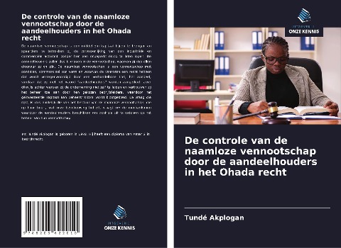De controle van de naamloze vennootschap door de aandeelhouders in het Ohada recht - Tundé Akplogan