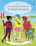 Mein Anziehpuppen-Stickerbuch: Im Sommercamp - 