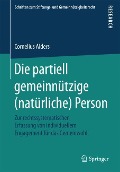 Die partiell gemeinnützige (natürliche) Person - Cornelius Alders