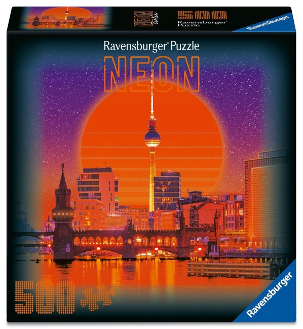 Neon Puzzle 500 Teile - Berlin - 
