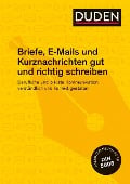 Cover-Bild zum Titel 'Duden Ratgeber  Briefe, E-Mails und Kurznachrichten gut und richtig schreiben' von 'Ingrid Stephan'