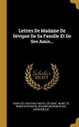 Cover-Bild zum Titel 'Lettres De Madame De Sévigné De Sa Famille Et De Ses Amis...' von 'Monmerqué'