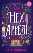 Cover-Bild zum Titel 'Hex Appeal - Verflucht verliebt | Eine Found Family Cosy Fantasy voller Magie und Hokus Pokus' von 'Kate Johnson'