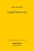 Cover-Bild zum Titel 'Liquid Democracy' von 'Anna von Notz'