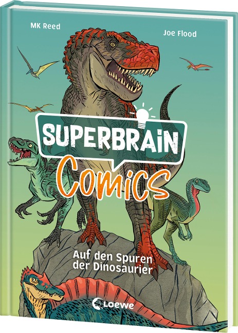 Superbrain-Comics - Auf den Spuren der Dinosaurier - Mk Reed