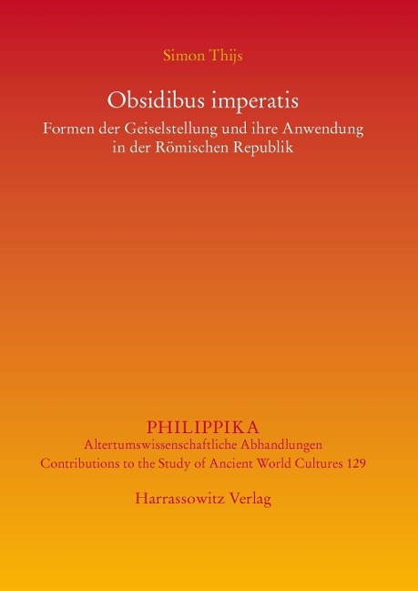 Obsidibus imperatis - Simon Thijs